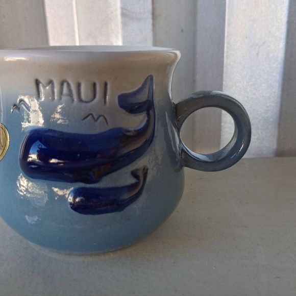 Blue Ceramic Maui Mug - Picture 2 of 5